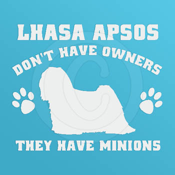 Funny Lhasa Apso Stickers