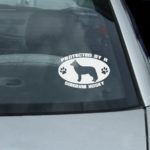 Vinyl Siberian Husky Stickers