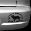 French Bulldog Security Car Decals