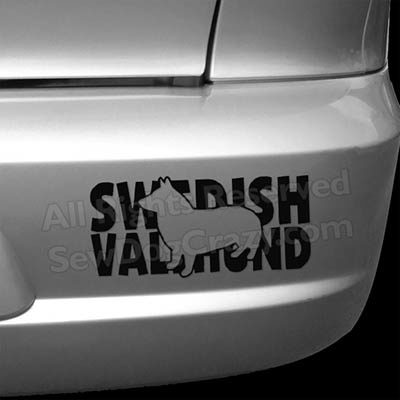 Swedish Vallhund Bumper Sticker