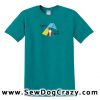 Embroidered Border Collie Agility TShirts