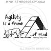 Embroidered Border Collie Agility Shirts