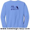 Embroidered Border Collie Agility Sweatshirts