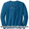 Embroidered Agility Border Collie Sweatshirt