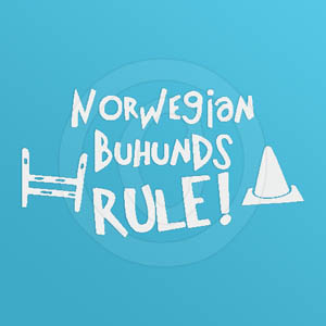 Norwegian Buhund Decal