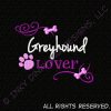 Embroidered Greyhound Apparel Gifts