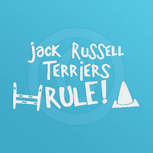 Jack Russell Terriers Rule Decal