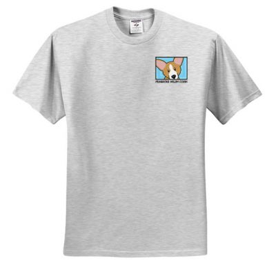 Unique Corgi T-Shirt Embroidered