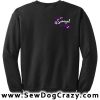 Pretty Embroidered Samoyed Lover Sweatshirt
