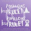 Papillons Rule Vinyl Stickers