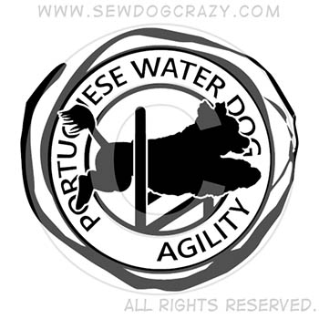 Portuguese Water Dog Agility Shirts
