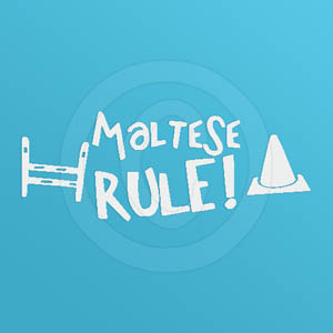 Maltese Rule Vinyl Stickers