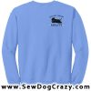 Embroidered Scottish Terrier Agility Sweatshirts