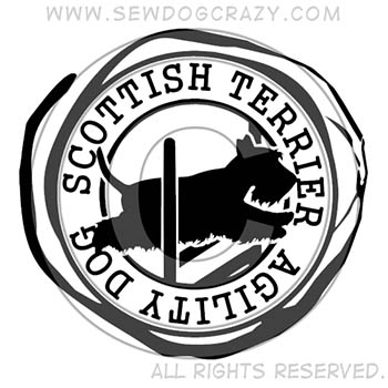 Scottish Terrier Agility Shirts