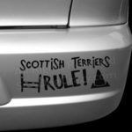 Scottish Terriers Rule Bumper Stickers