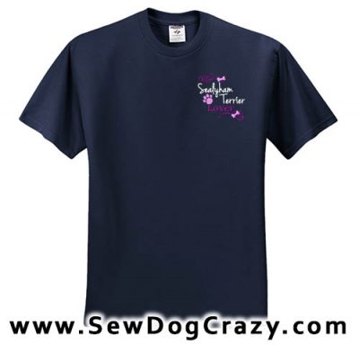 Embroidered Sealyham Terrier TShirts