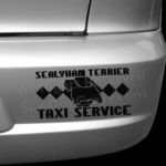 Sealyham Terrier Taxi Bumper Stickers