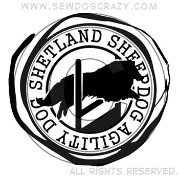 Shetland Sheepdog Agility Shirts