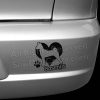 I Love Basenjis Decals