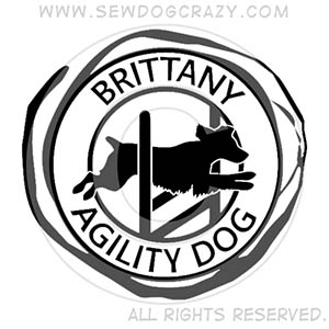 Brittany Agility Dog Shirts