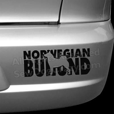 Norwegian Buhund Bumper Stickers