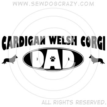 Cardigan Welsh Corgi Dad Shirts