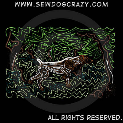Embroidered German Shorthaired Pointer Art Shirts
