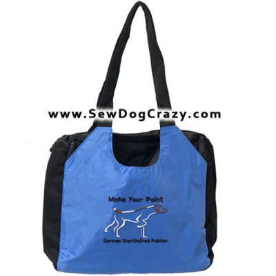 Embroidered German Shorthaired Pointer Bag