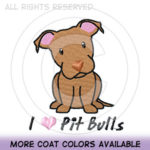Red Nose Pit Bull Apparel