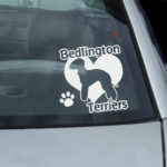 I Love Bedlington Terriers Decals