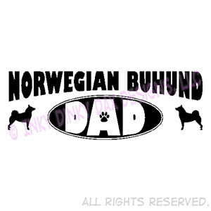 Norwegian Buhund Dad Apparel