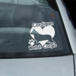 I Love Cardigan Welsh Corgis Decals