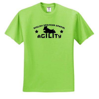 English Springer Spaniel Agility T-Shirt