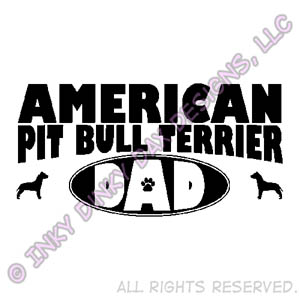 Pit Bull Dad Apparel