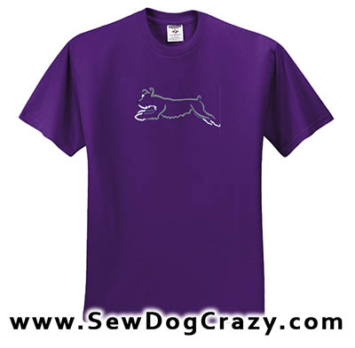 Dog Sports Schnauzer Tshirt