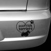 Heart Scottish Terriers Bumper Sticker