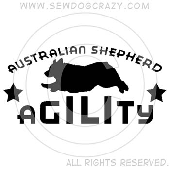 Australian Shepherd Agility Apparel