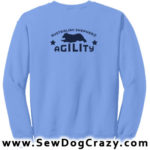 Australian Shepherd Agility Sweatshirt