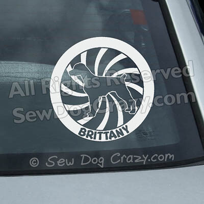 Cool Brittany Car Window Stickers
