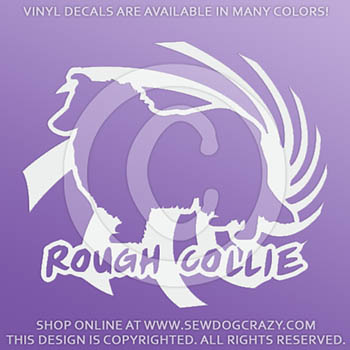Cool Collie Vinyl Decals