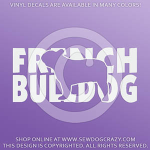Awesome French Bulldog Stickers