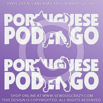 Portuguese Podengo Vinyl Decals