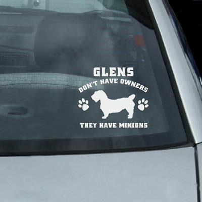 Glen of Imaal Terrier Vinyl Decals