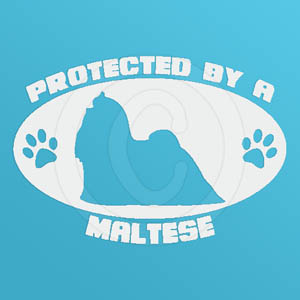 Protected by a Maltese Decal