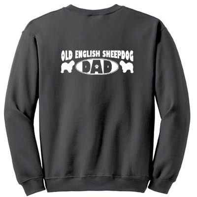 Old English Sheepdog Dad Sweatshirt