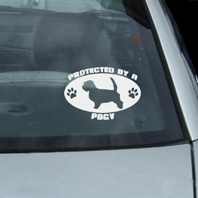 Protected by a PBGV Decal