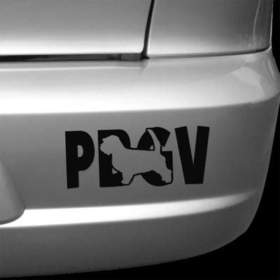 Cool PBGV Car Decals