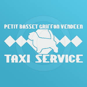PBGV Taxi Decal