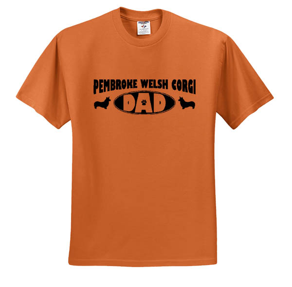 Pembroke Welsh Corgi Dad T Shirt