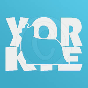 Cool Yorkie Decals